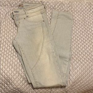 Guess stripped skinny jeans